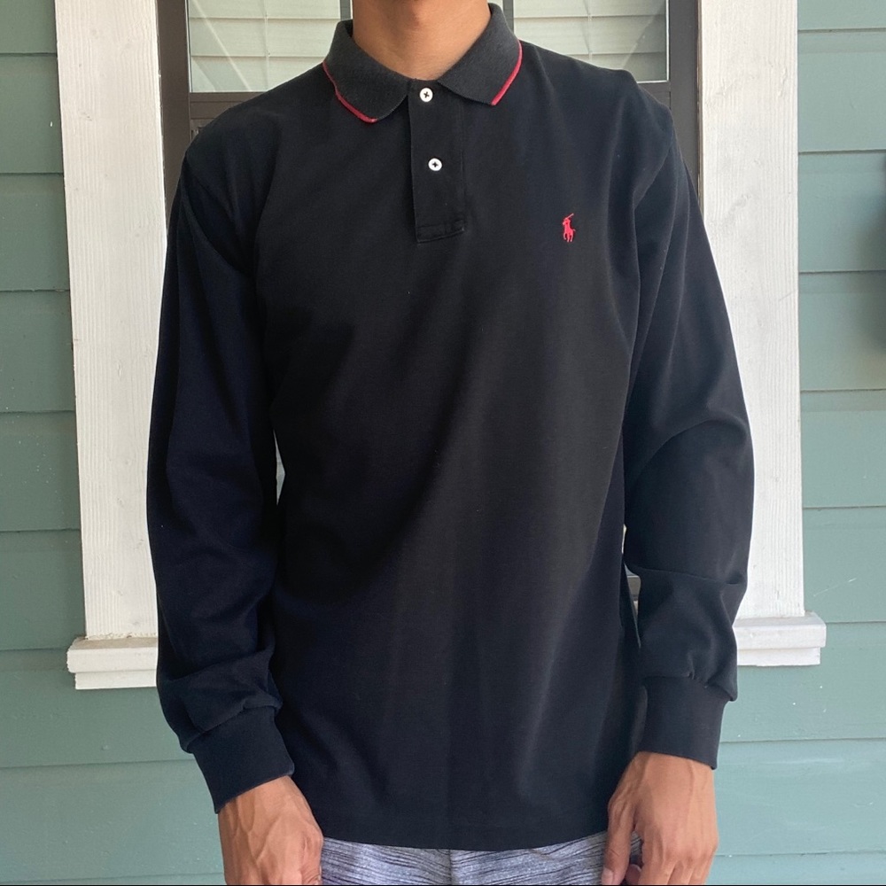 Black Polo Ralph Lauren long sleeve shirt